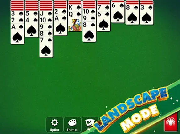 Spider Solitaire screenshot