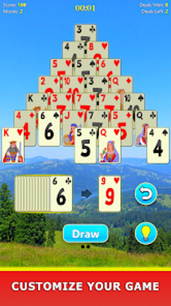 Pyramid Solitaire Mobile screenshot