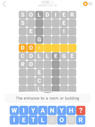 Word Tower Crosswords Image
