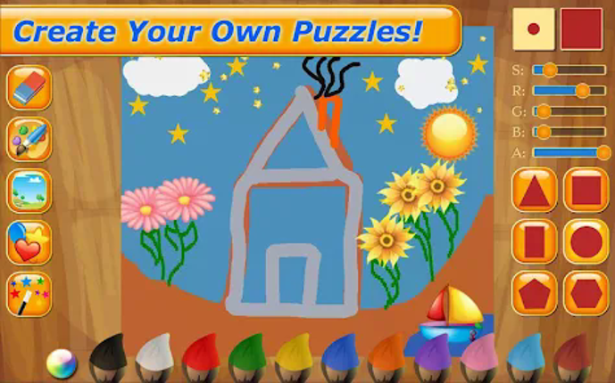 Dino Puzzle Kids Dinosaur Game screenshot