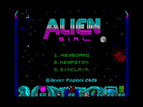 Alien Girl - ZX Spectrum Image