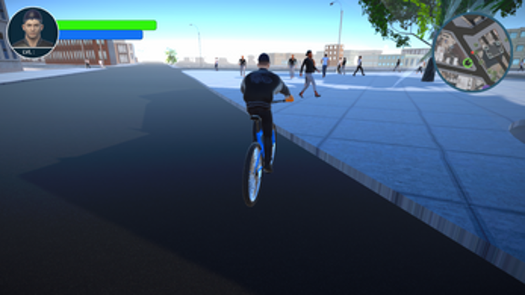 NYC Biker Image