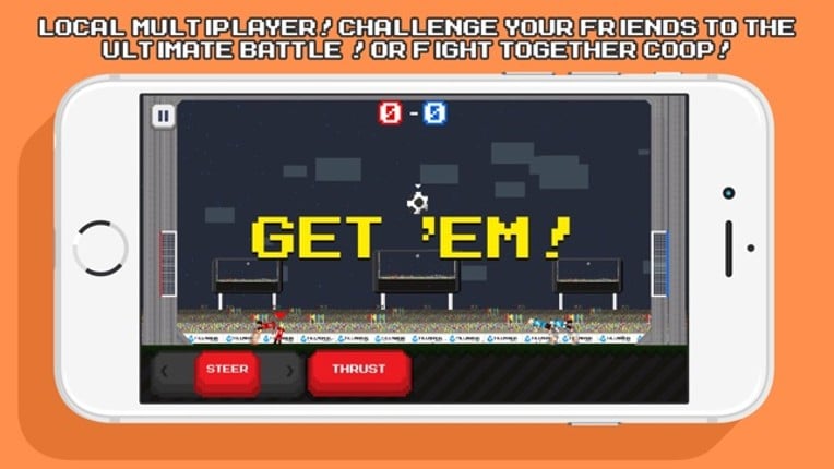 Jetpack Soccer screenshot