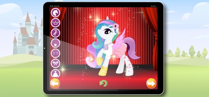 Little Princess Pony Dress Up screenshot