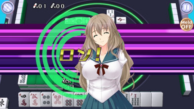 Mahjong Pretty Girls Battle : School Girls Edition screenshot