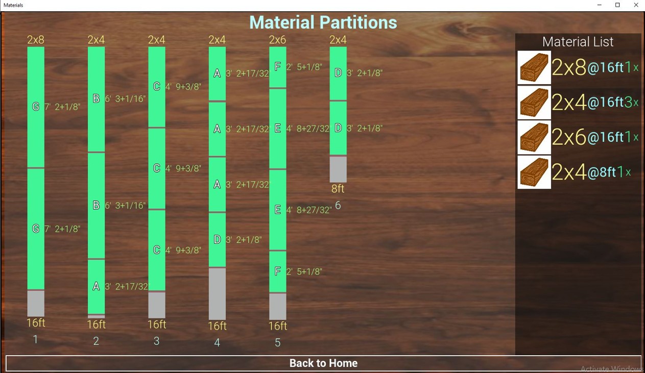 Games like Material Partitioner