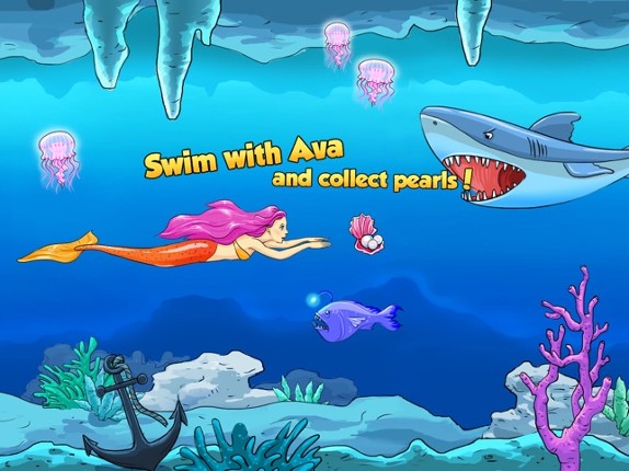 Mermaid Ava and Friends - Ocean Princess Hair Care, Make Up Salon, Dress Up and Underwater Adventures screenshot