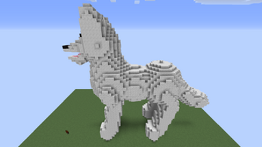 Minecraft Wolf Oral Vore Image