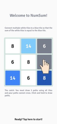 NumSum – A Relaxing Math Game Image