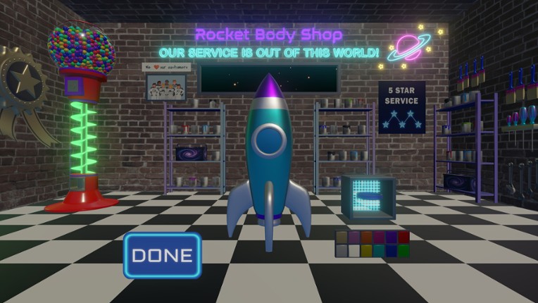 Outer Space Piñata screenshot