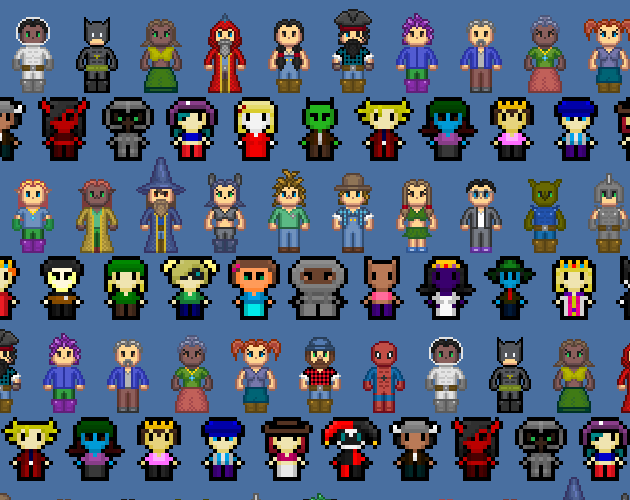 Games like Pixel Character Maker