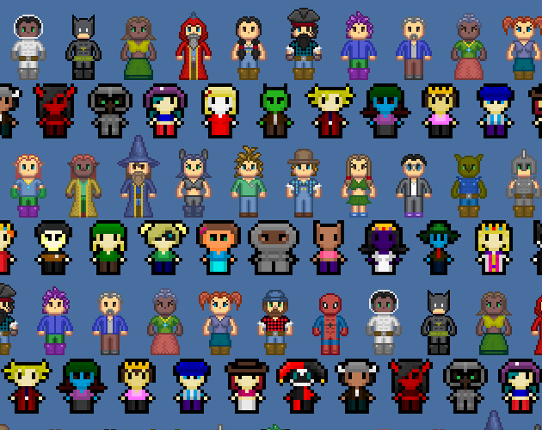 Pixel Character Maker Game Cover