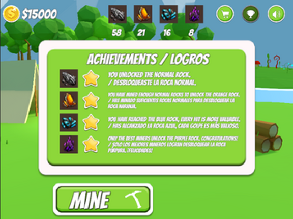 Rock Clicker: Relaxing Mine screenshot