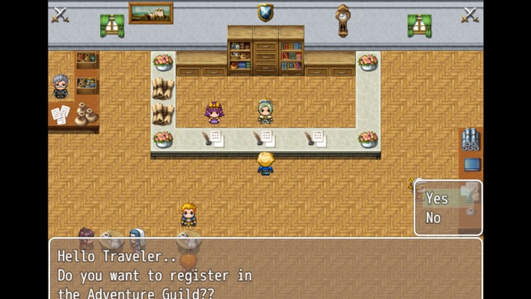 SAVE THE KINGDOM SIMPLE RPG screenshot