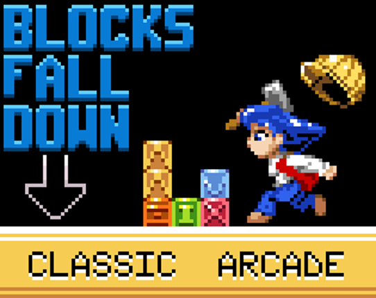 Blocks Fall Down Game Cover