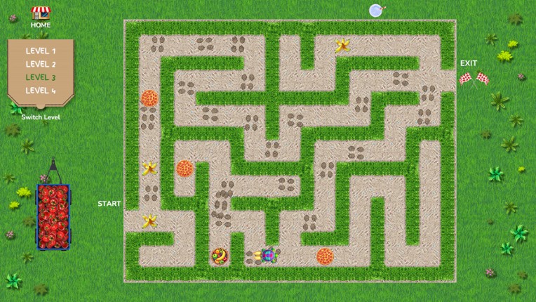 Catch That Pizza! Maze Game screenshot