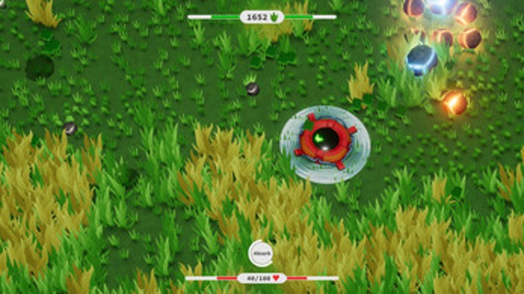 Deep Space Lawn Mowing screenshot