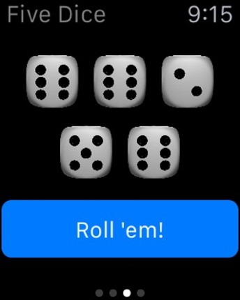 Dice Roller - Dice simulator for Apple Watch Image