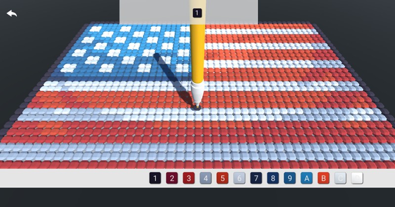 Flag Color Number - Painting and Coloring screenshot