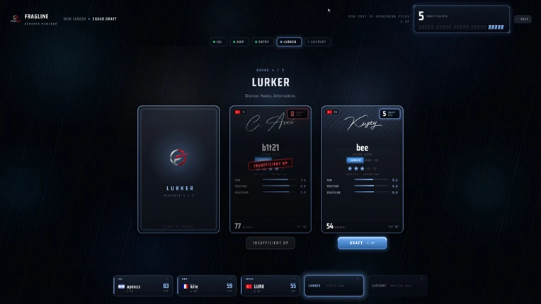 FRAGLINE: Esports Manager Image