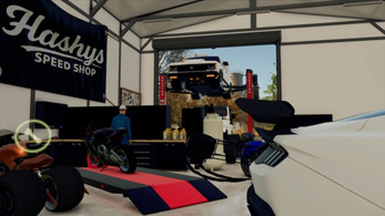 FS25 - Hashy Speed Shop v1 screenshot