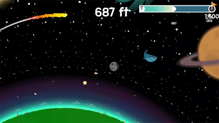 Golf Orbit: Oneshot Golf Games screenshot
