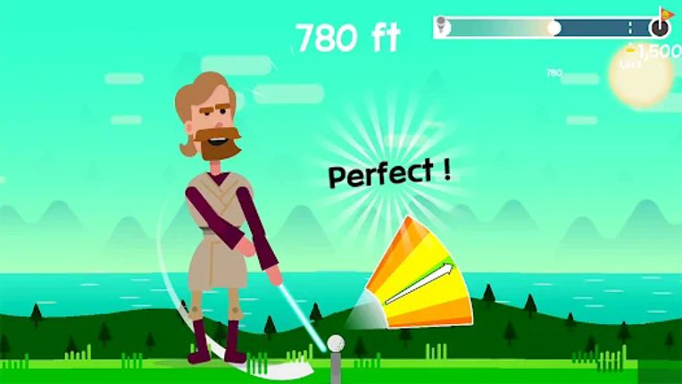 Golf Orbit: Oneshot Golf Games screenshot