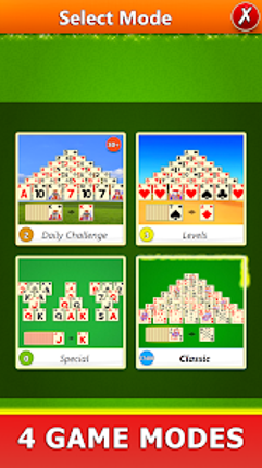 Pyramid Solitaire Mobile Image