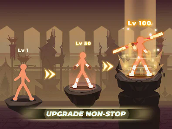 Stickman vs Monster: Idle RPG screenshot