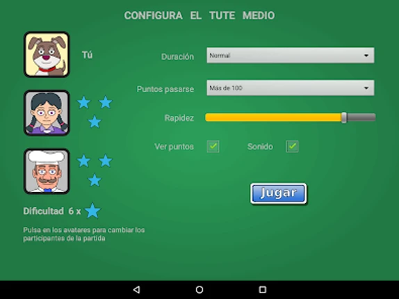 Tute Medio screenshot