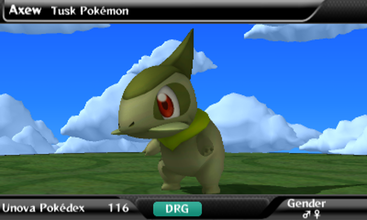 Pokédex 3D screenshot