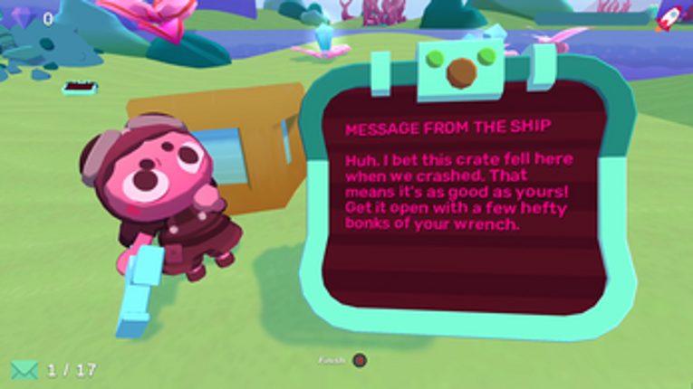Crash Land Crystal screenshot