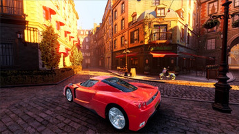 godot bistro benchmark screenshot