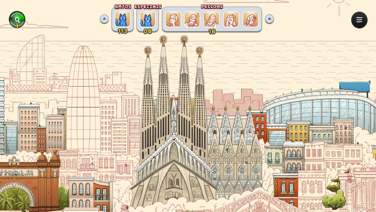 Hidden Cats in Barcelona screenshot