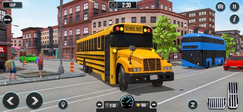 High School Bus Driving 2023 screenshot