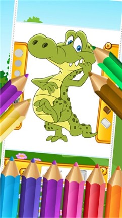 My Zoo Animal Friends Draw Coloring Book World for Kids screenshot