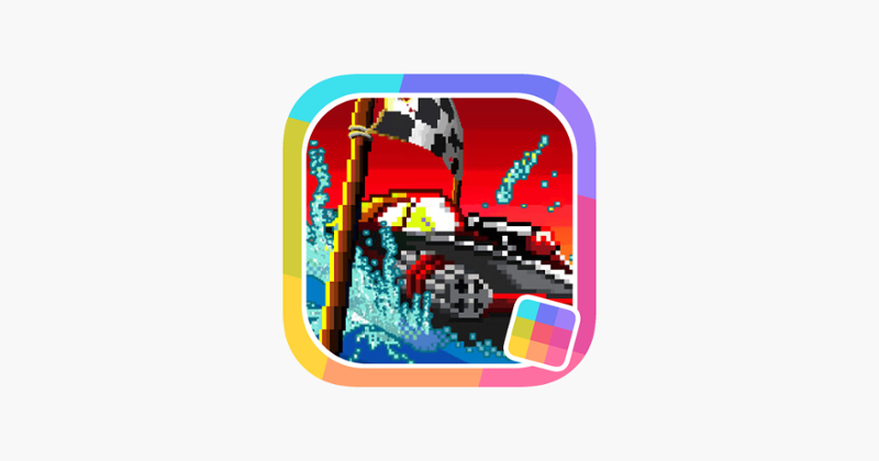 Pixel Boat Rush - GameClub Game Cover