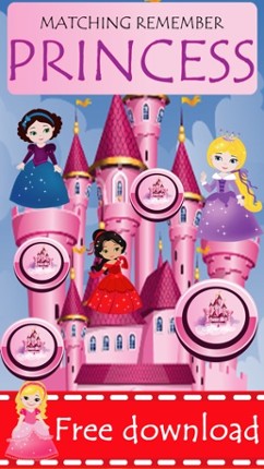 Princess Matching Remember Puzzles Games For Kids screenshot