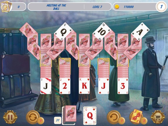 Solitaire Victorian Picnic 2 screenshot