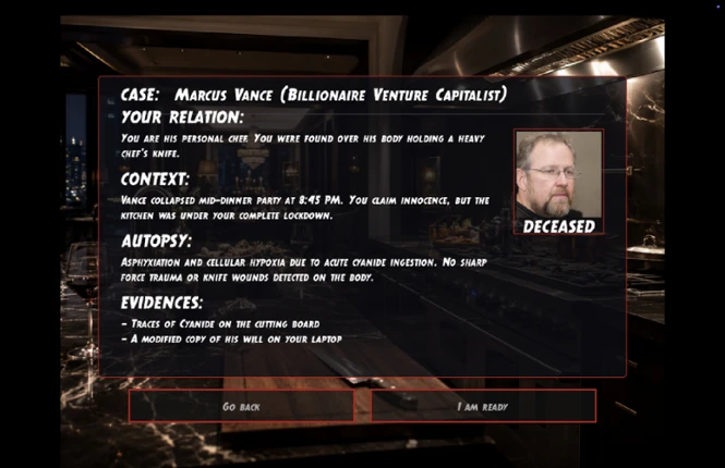 Suspicious Minds: interrogation simulator Image