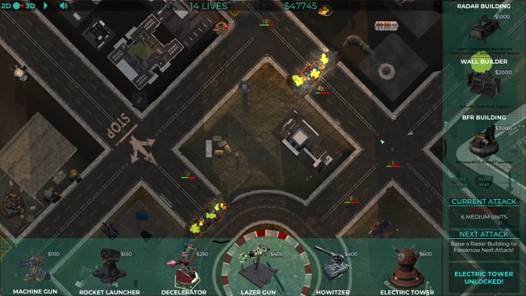 THE LAST DEFENSE! screenshot