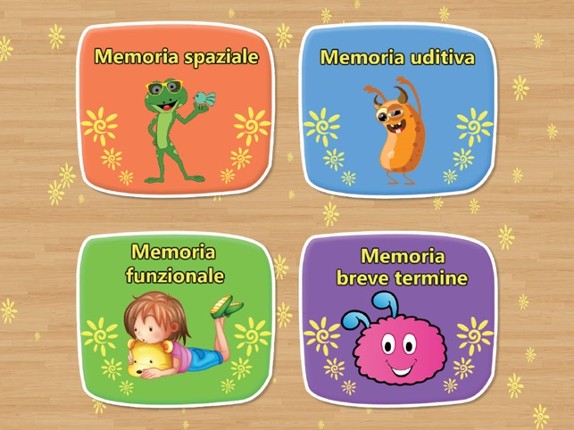 Un memory game per bambini screenshot