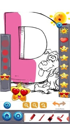 Abc Paint Draw Coloring Book For Toddler And Kids Image