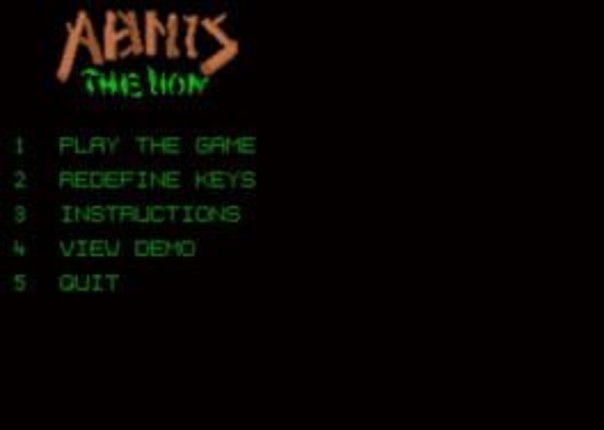 Abmis the Lion Game Cover