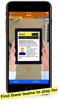 Basketball Agent: Manager Sim screenshot