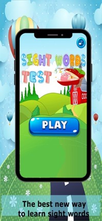 Beginning Sight Word List Test screenshot