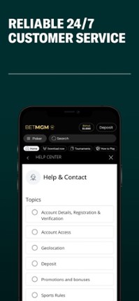 BetMGM Poker | Michigan Casino screenshot