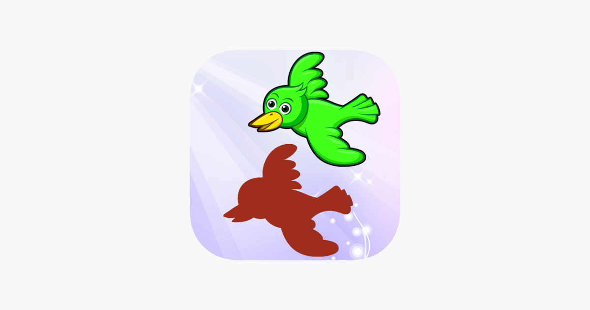 Games like Birds of World Drag Drop and Match Shadow for kids