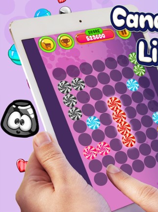 Candy Match 4 Line Puzzle - Play Best Free Retro Colors Matching Game for Kid.s and Adults screenshot