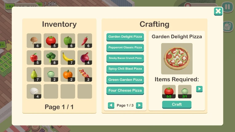 Capybara Pizza Cafe screenshot